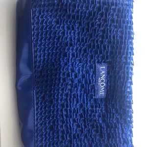 Blue Lancôme Paris Makeup Bag or Handbag